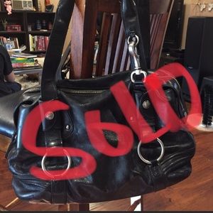 DKNY Leather Shoulder Bag